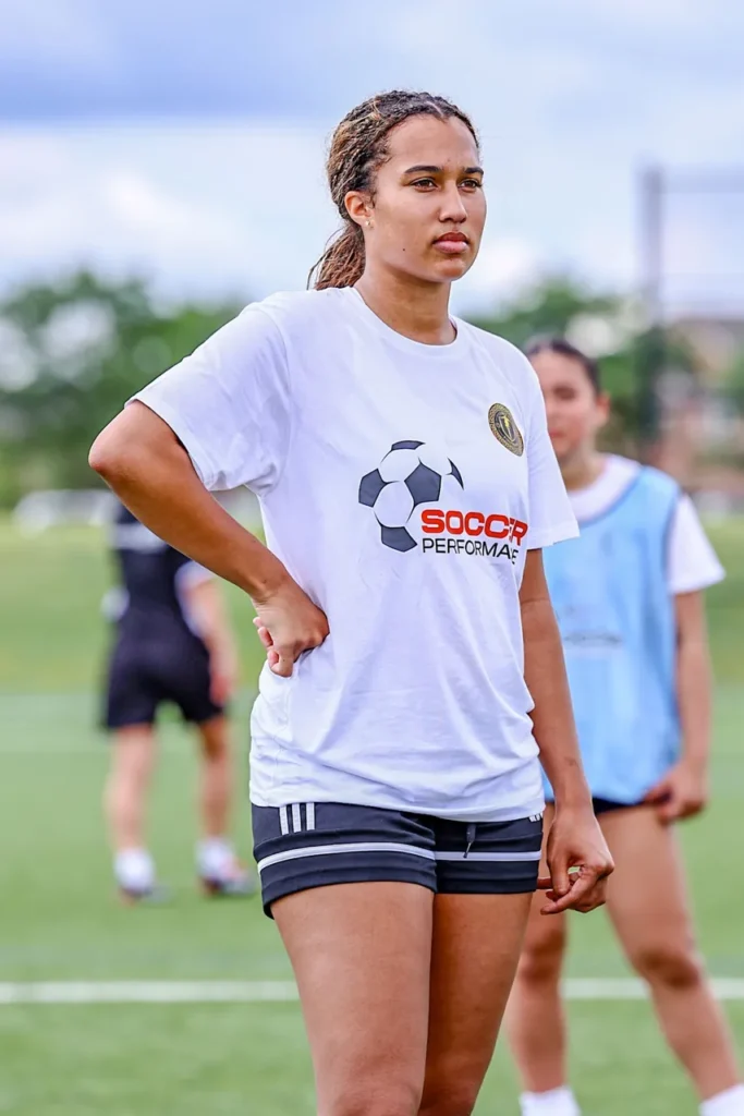 Young player during the ID camp